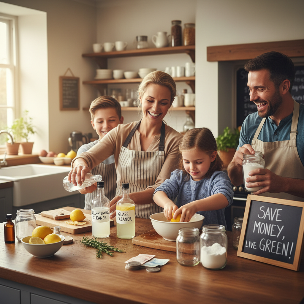 DIY Cleaning Products: Save Hundreds Every Year